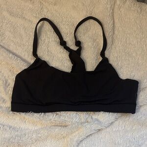 SKIMS Classic  Racerback Black Bra